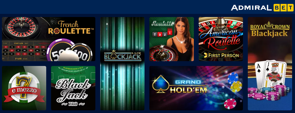 AdmiralBet Casino, le Migliori Online Slots con Denaro Reale e Bonus
